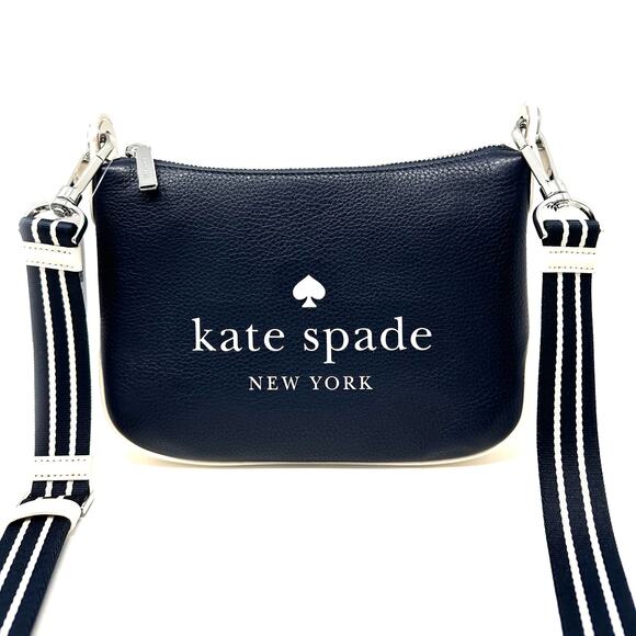 Kate Spade Rosie Small Crossbody Purse Blazer Blue Multi Leather KF379 - Picture 1 of 8